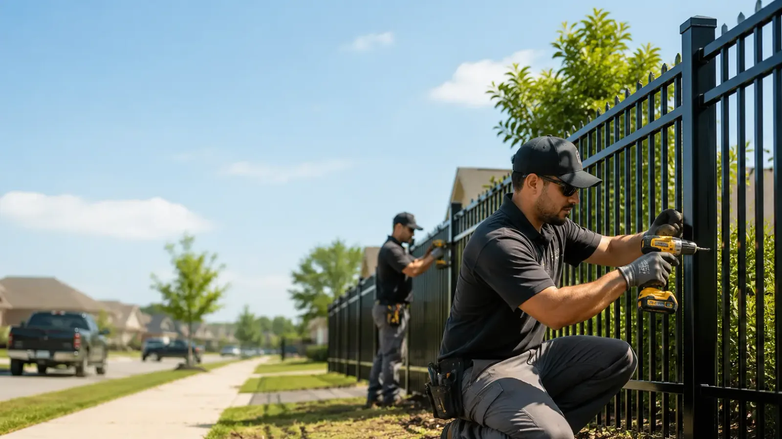 Metal Fence Installation in Outlook, WA